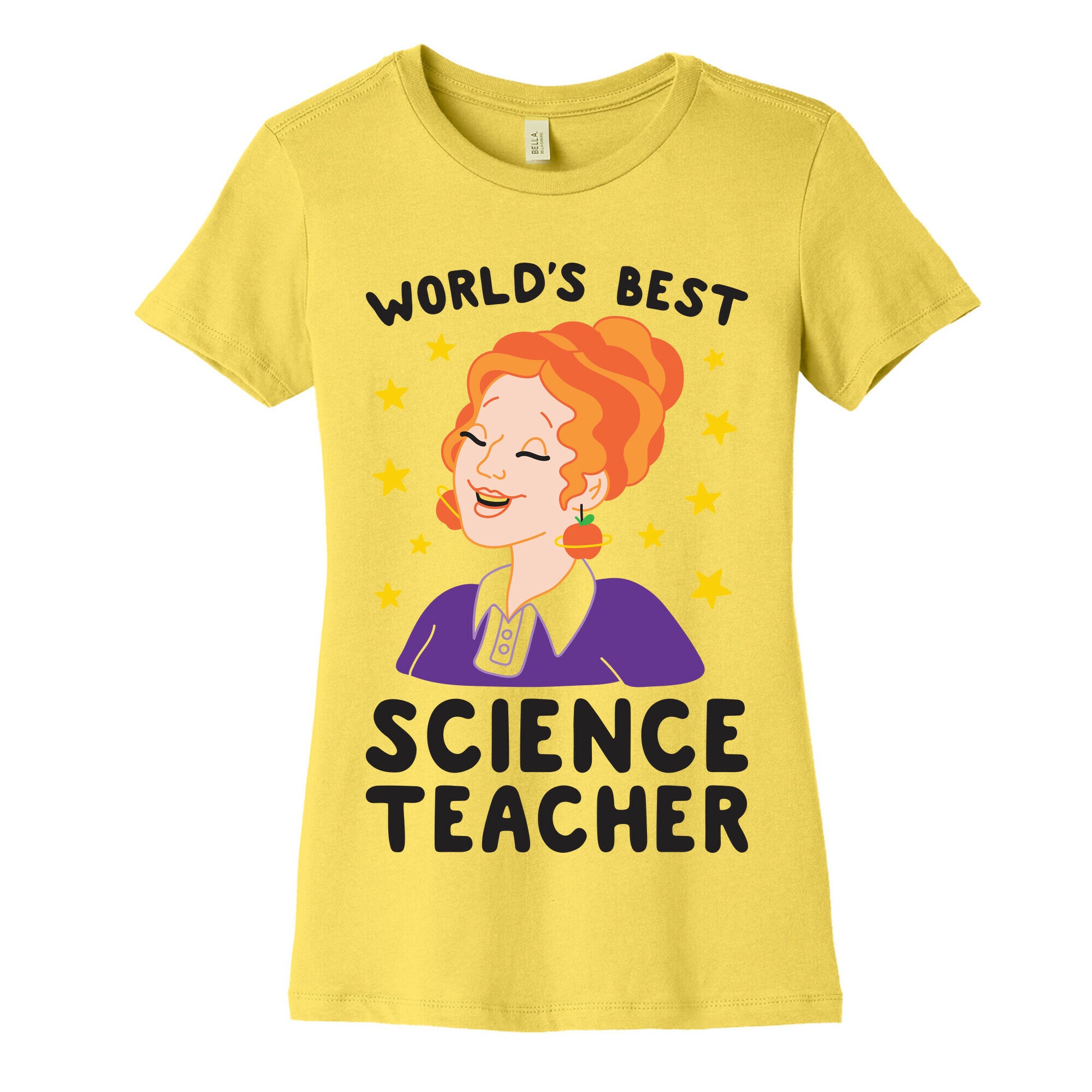 World's Best Science Teacher Women's Cotton Tee